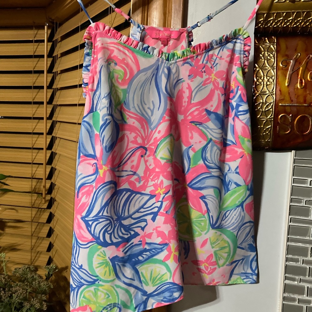 Lilly Pulitzer Colorful Floral Top